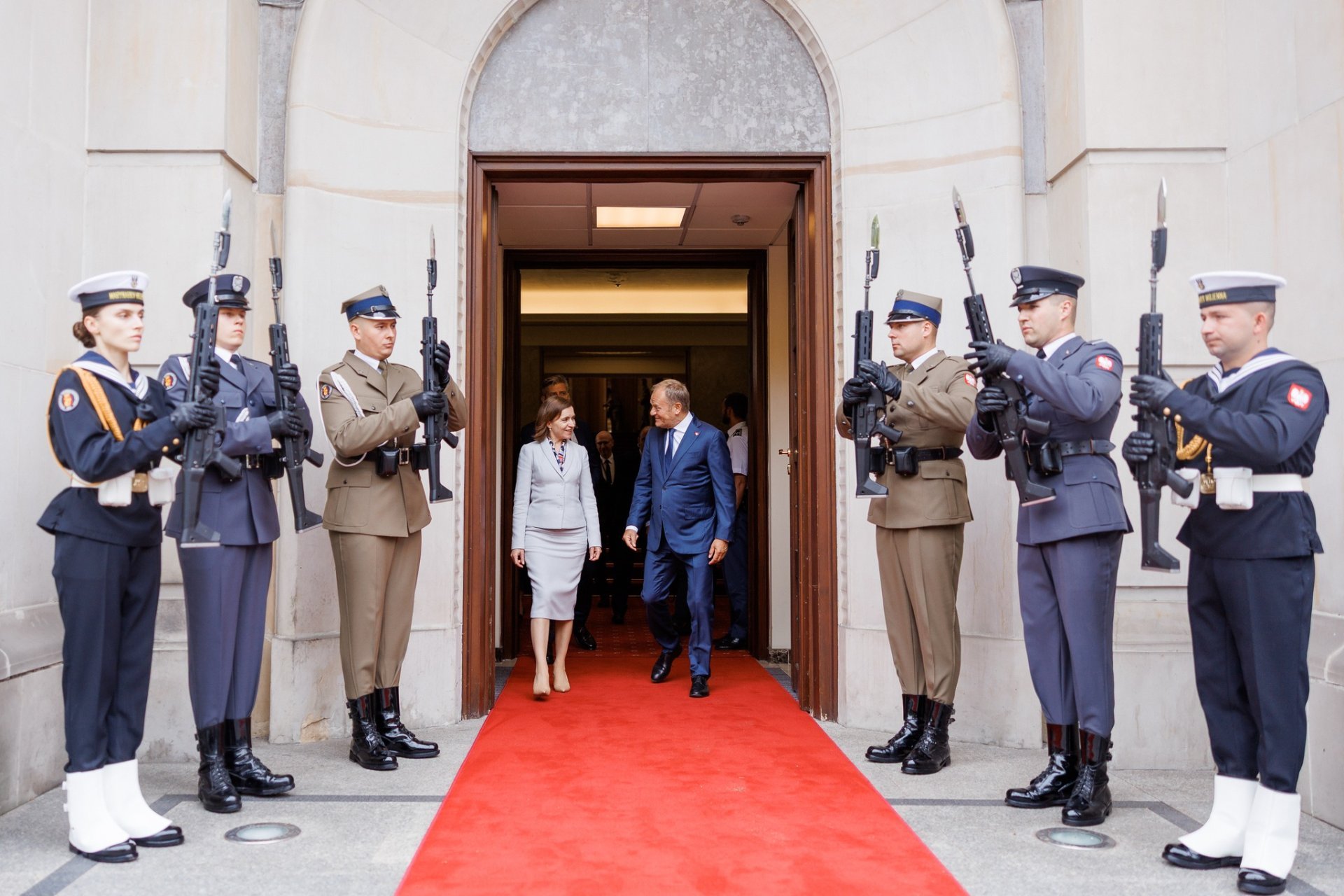 Sandu Finds Strong EU Support in Warsaw