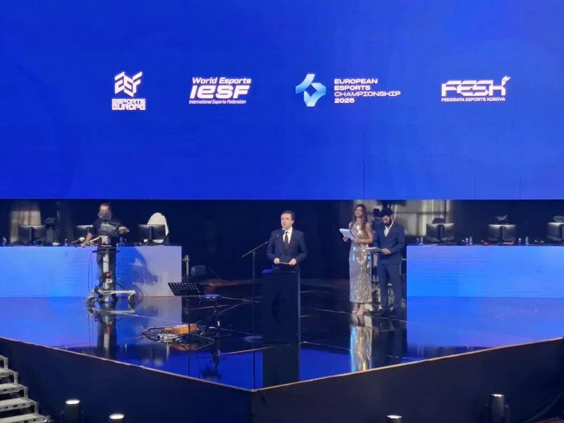 Kosovo’s National Team Debuts at European Esports Championship