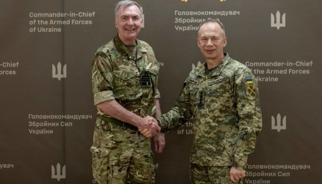 Ukraine, UK Discuss Frontline Situation and Defense Needs