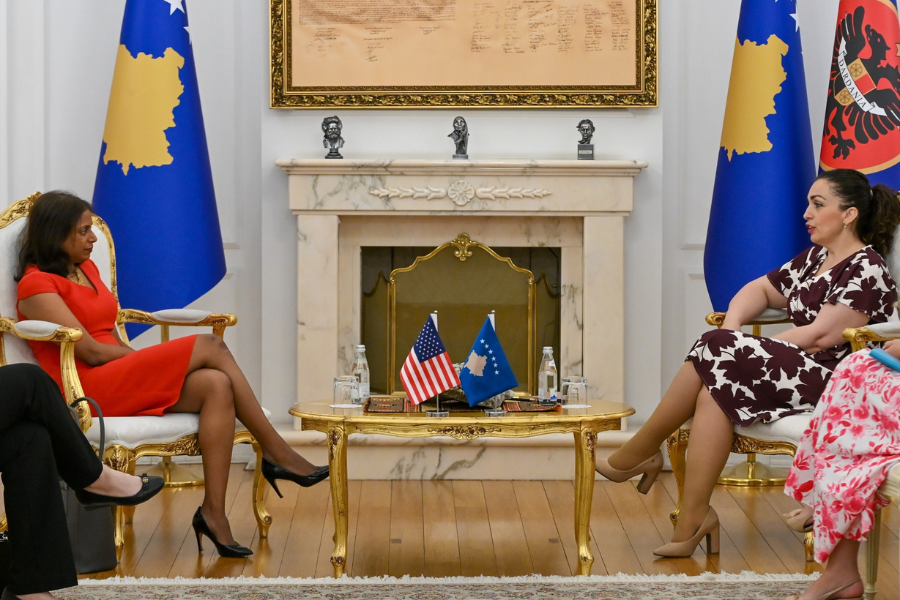 Kosovo President discusses assembly formation with U.S. diplomat