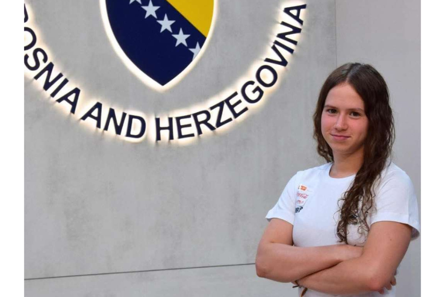 Zerina Vrabac wins silver for Bosnia at EYOF 2025