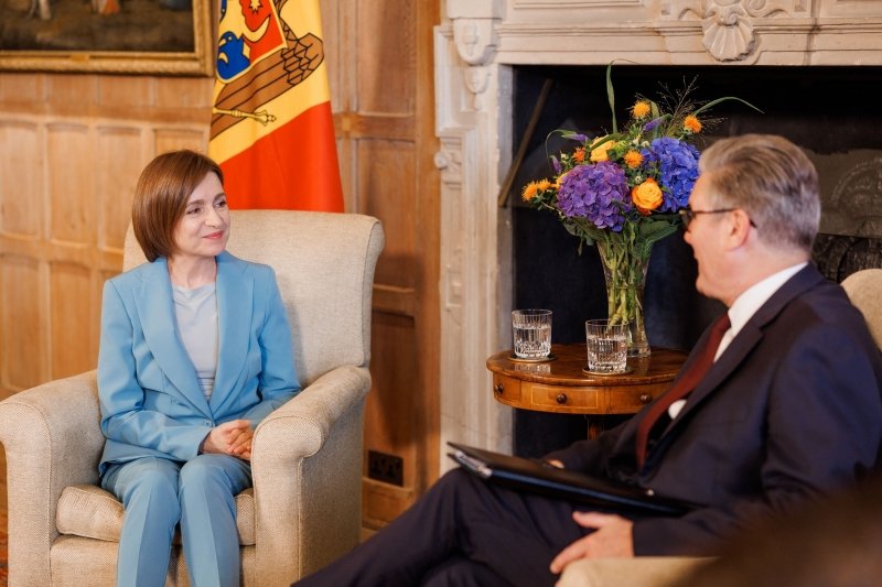 Sandu, Starmer Advance Moldova–UK Partnership
