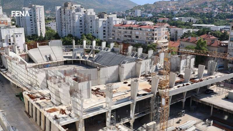 Bosnia's Mostar signs funding deal for new cultural, sports center
