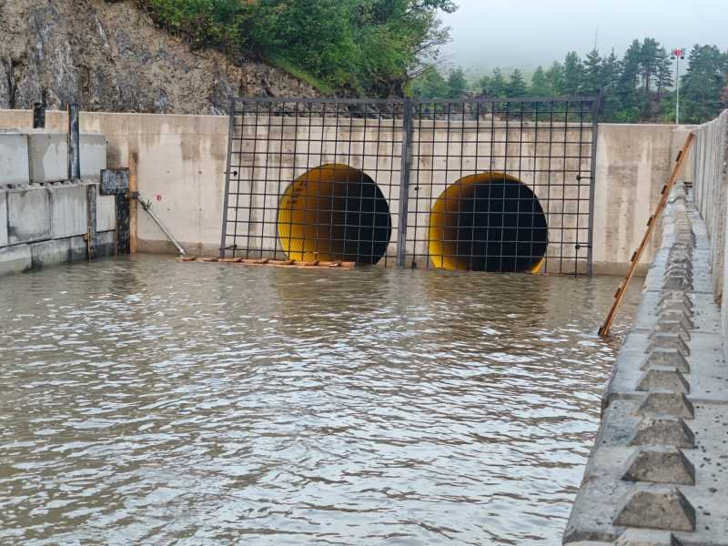 Corund Stream Diverted to Protect Praid Salt Mine