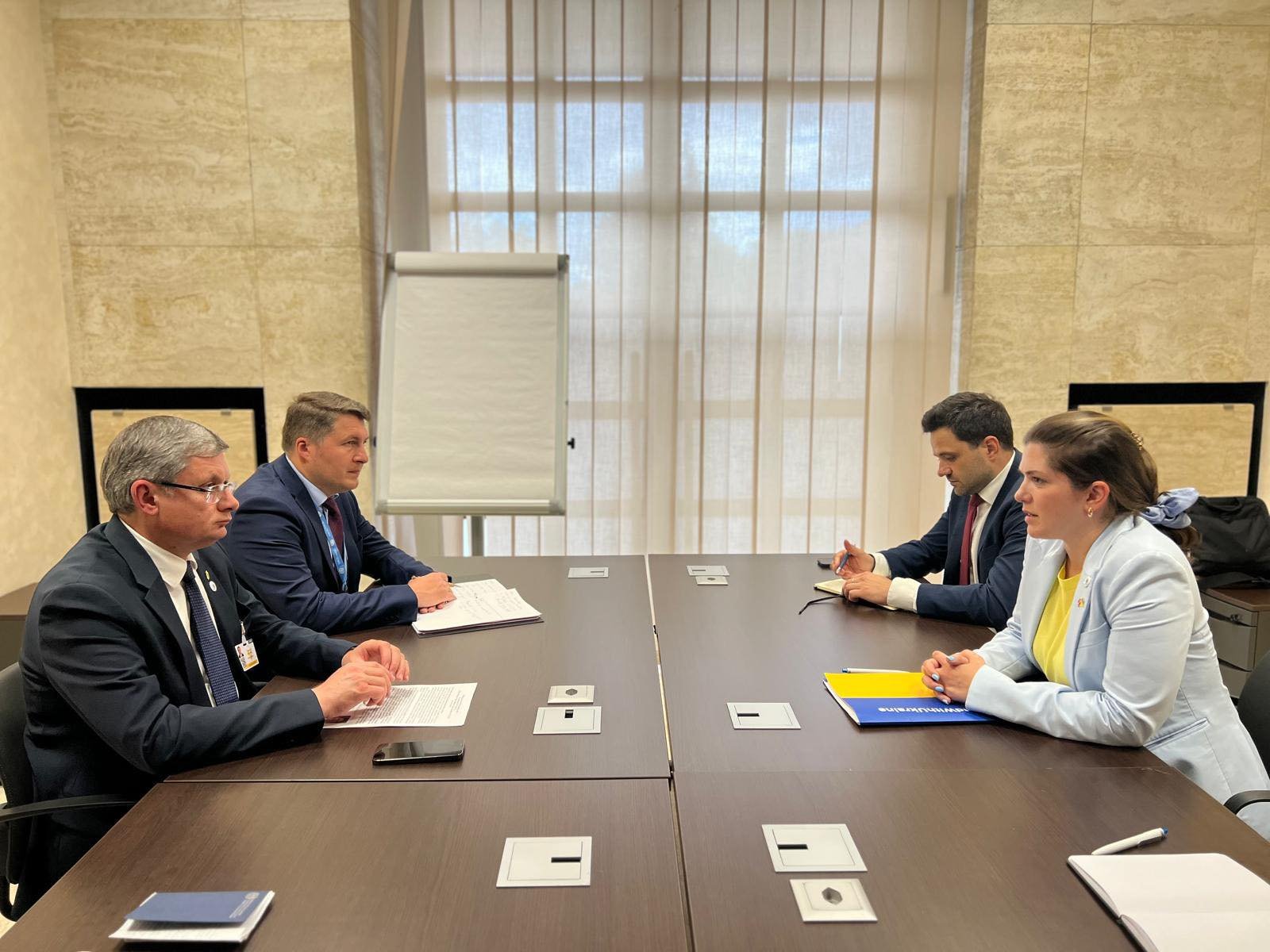 Grosu Meets Latvian, Swedish Officials in Geneva