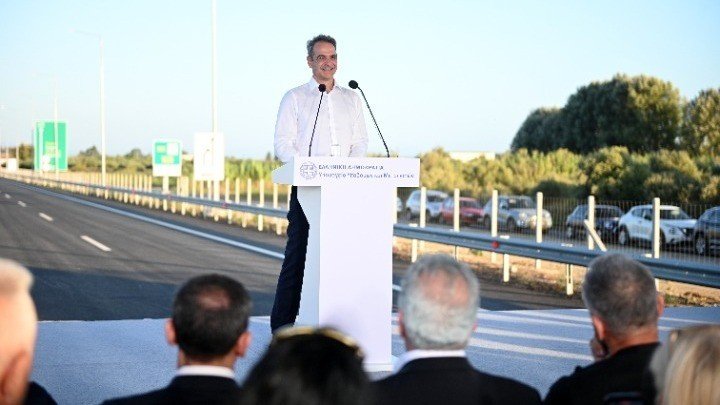 Mitsotakis Opens Key Patras–Pyrgos Motorway Section