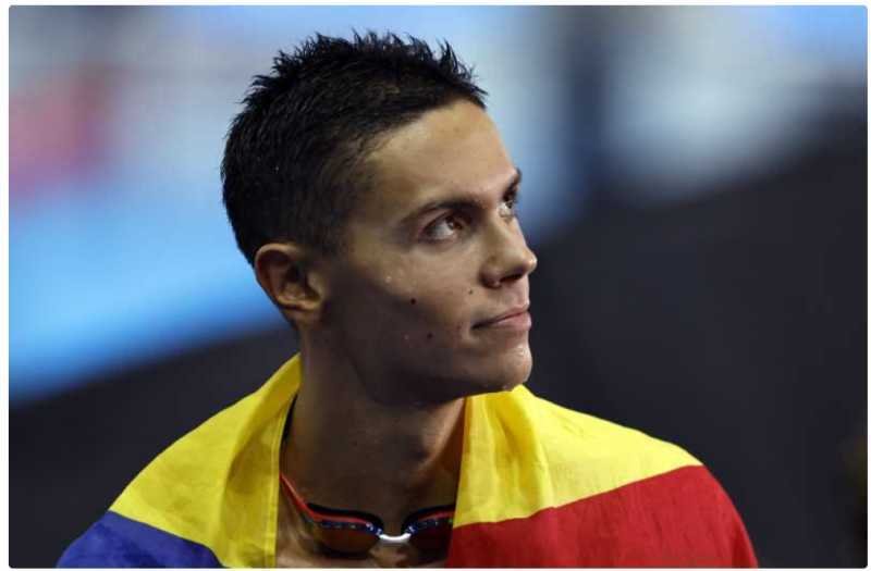 Popovici Claims 100m Gold with Near-Record Swim
