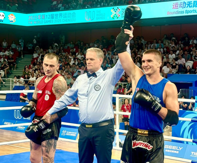 Moldova celebrates muaythai gold at World Games 2025