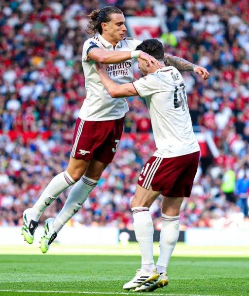 Calafiori Scores Winner at Old Trafford