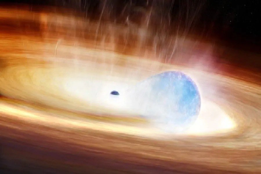 Astronomers Observe New Type of Supernova from Star-Black Hole Dance