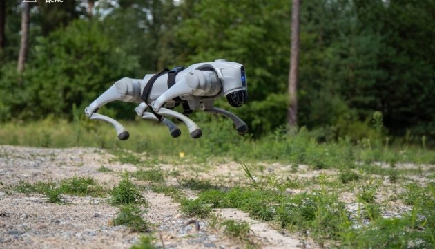 Robotic Dog Enhances Safety and Efficiency in Kyiv Region