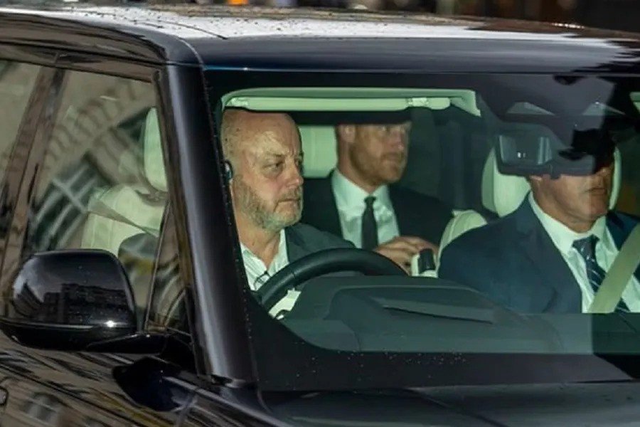 Prince Harry Meets King Charles Privately in London