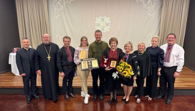 Ukrainian guardian angels honored for aid work