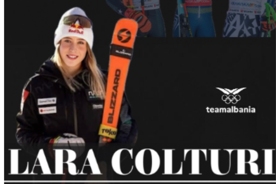 Albanian skier Lara Colturi aims high ahead of Milan-Cortina 2026