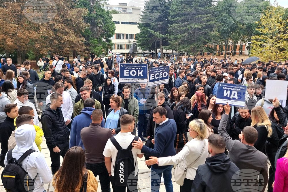 Varna Technical University welcomes freshmen
