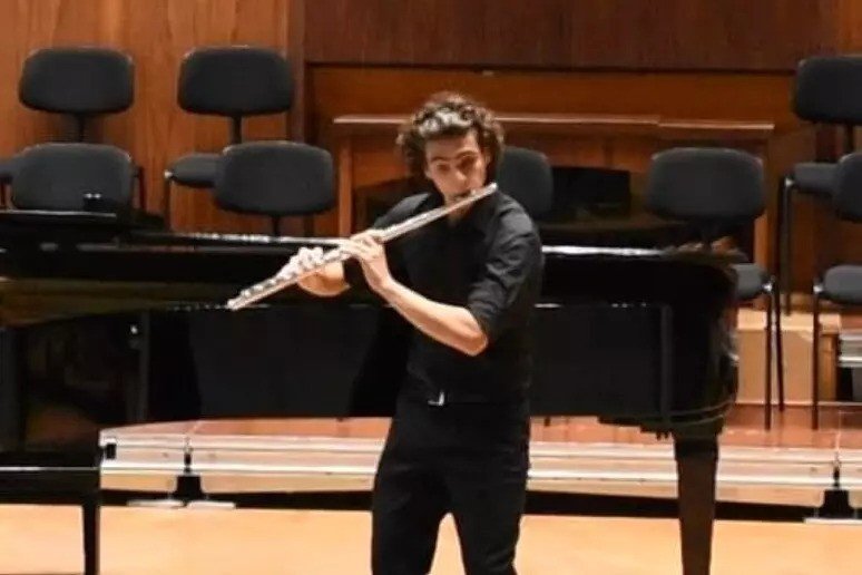 Rising flute star impresses at competition in Italy