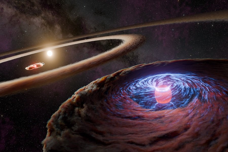 NASA reveals first direct image of giant planet forming