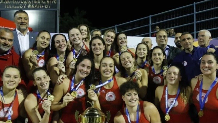 Olympiacos wins Women’s Water Polo Super Cup