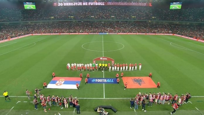 Serbia-Albania match declared high-risk