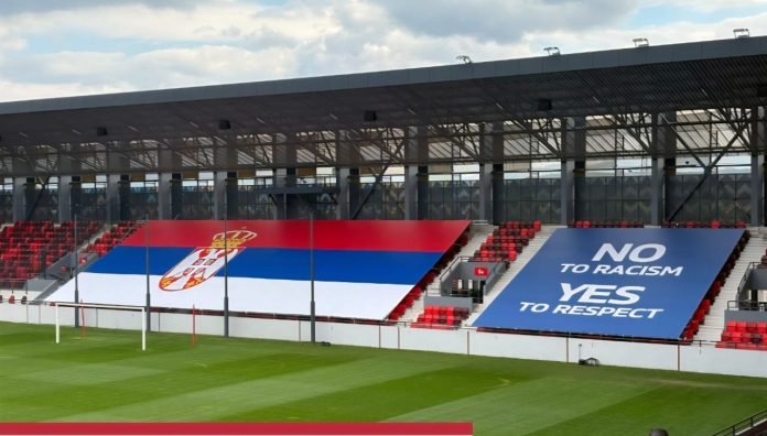 Serbia-Albania match under tight security
