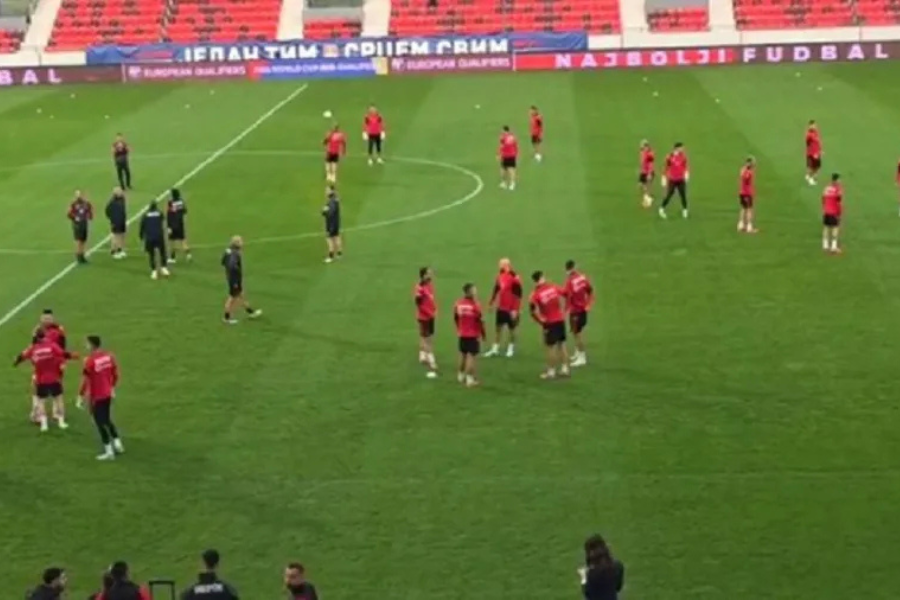 Albania plays its “big final” against Serbia