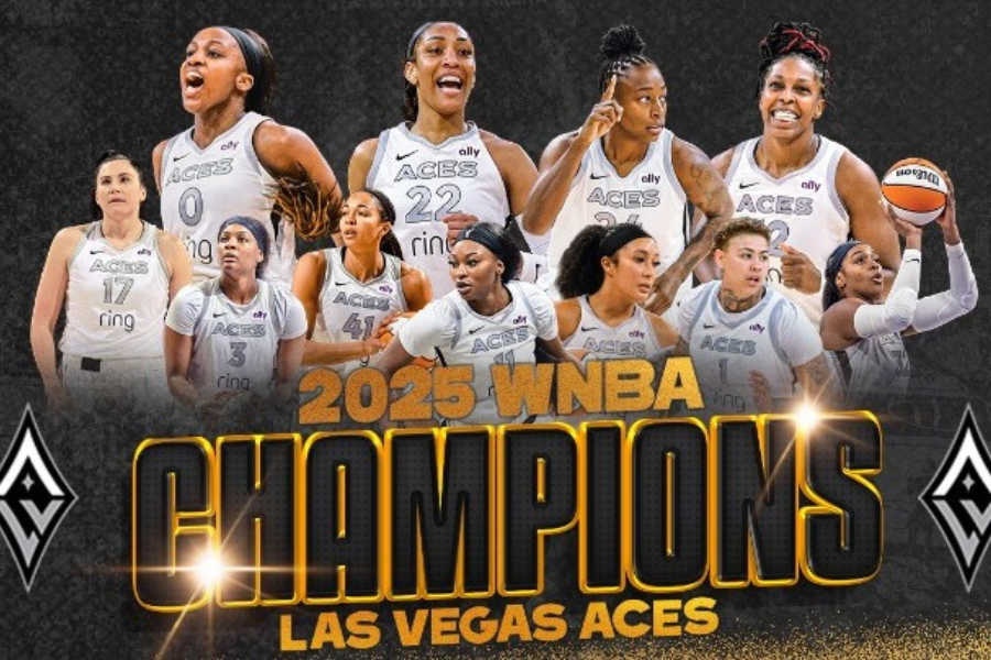 Las Vegas Aces win third WNBA title in four seasons
