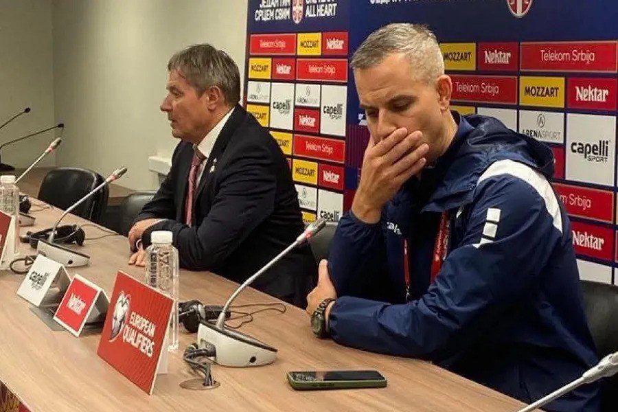 Serbia shakes up national team after shock loss to Albania