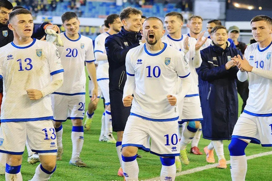 Kosovo claims landmark victory over Sweden in World Cup qualifiers
