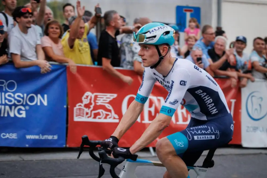 Slovenian cyclist shows class at UCI Gravel World Championships