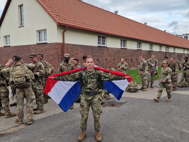Croatian soldiers excel at Norwegian Foot March in Poland