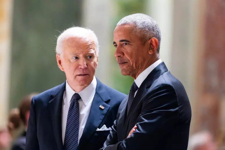 Biden, Obama dine separately at Washington’s famous café