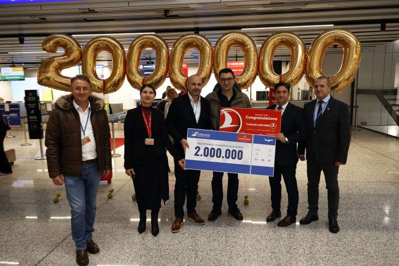 Sarajevo Airport reaches two million travelers