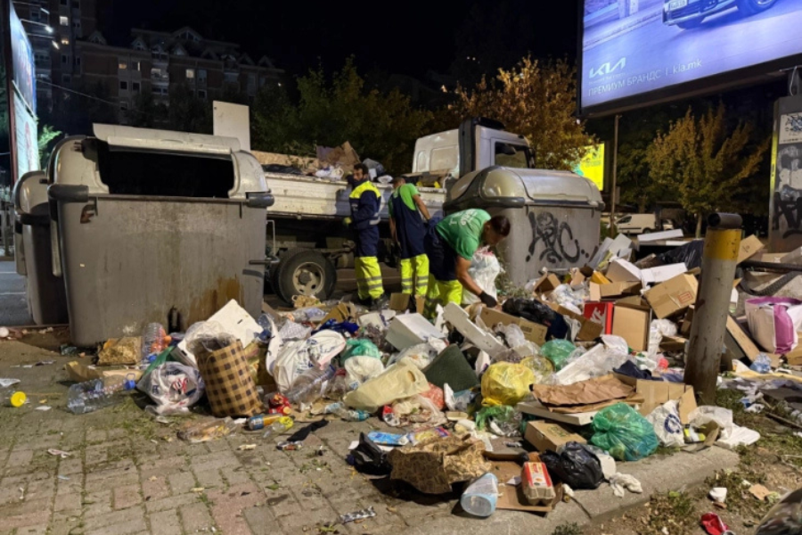 Skopje introduces nighttime waste disposal restrictions