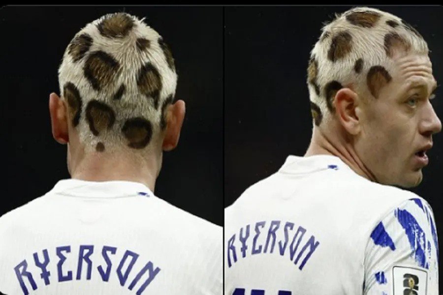 Borussia Dortmund’s star shows off cheetah-style hair