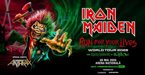 American heavy metal band to open Iron Maiden’s Bucharest concert