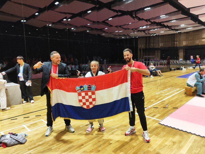 Croatian taekwondo star wins gold at European Junior Championships