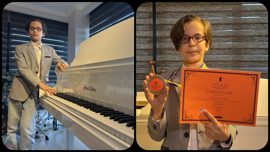 Young Turkish pianist wins global Vivaldi competition