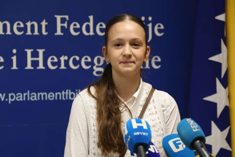 UNICEF initiative places young student at head of FBiH ministry