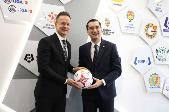 Romania, Hungary explore football academy exchanges