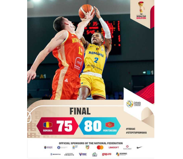 Montenegro edges Romania in World Cup Qualifier