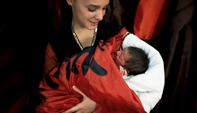 Albania celebrates Independence Day with creative video from maternity hospital