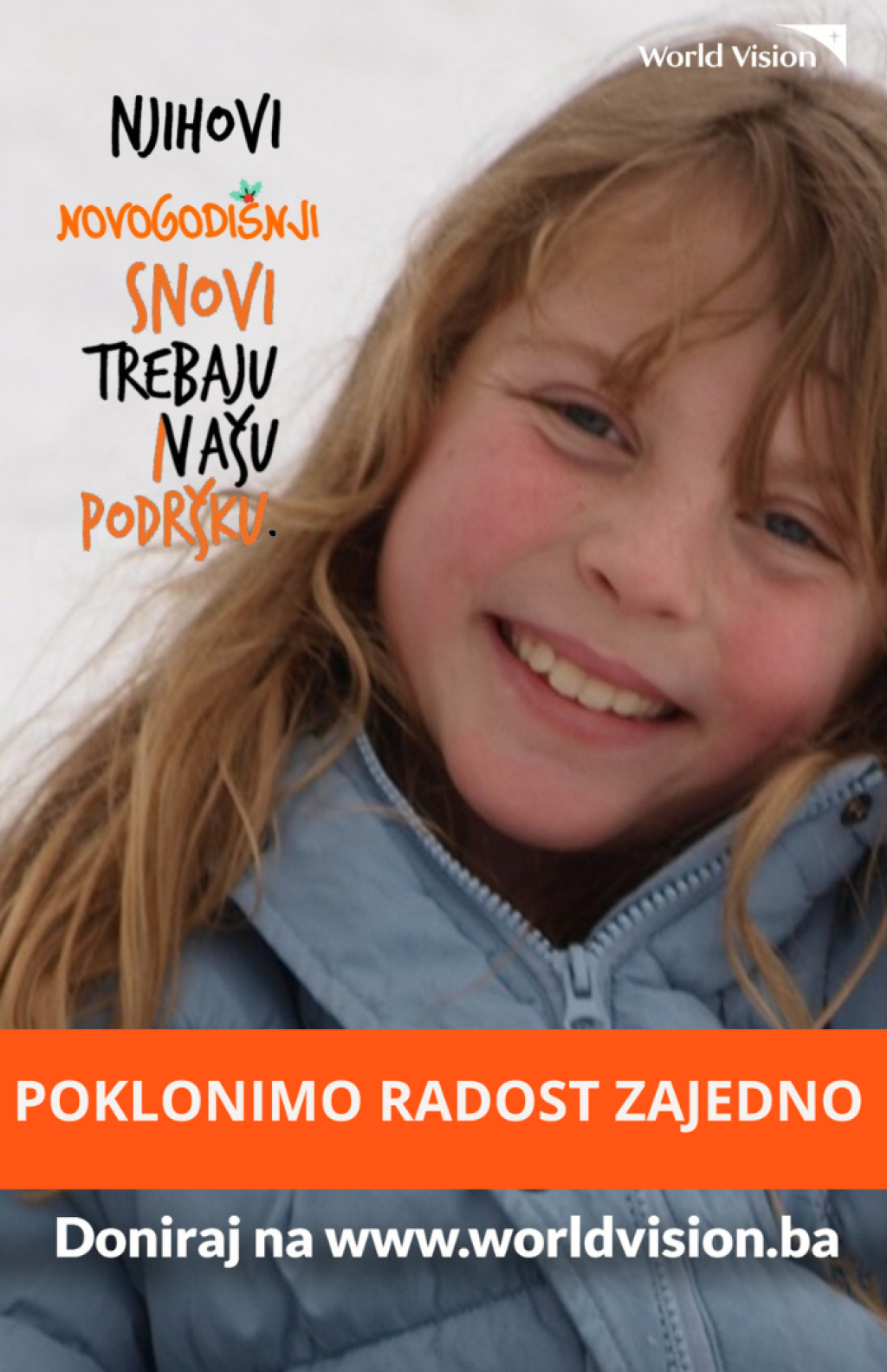 World Vision BiH launches campaign for children’s New Year gifts