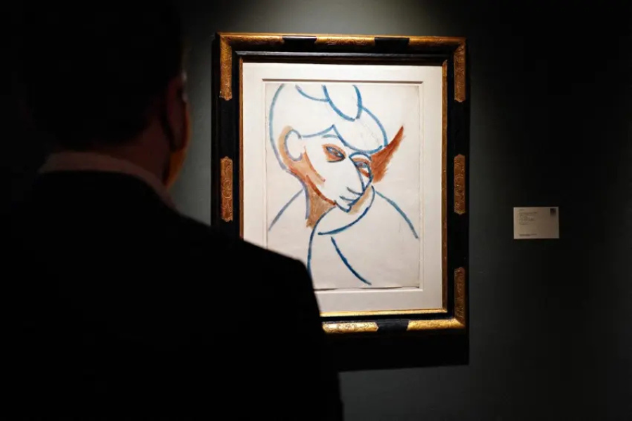 Christie’s announces lottery for Picasso gouache