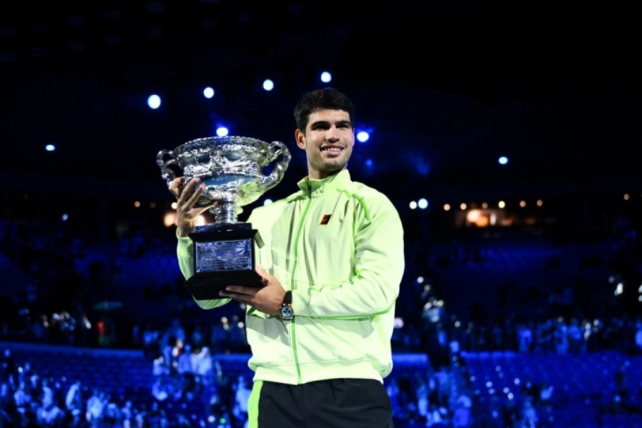 Alcaraz writes history at Australian Open