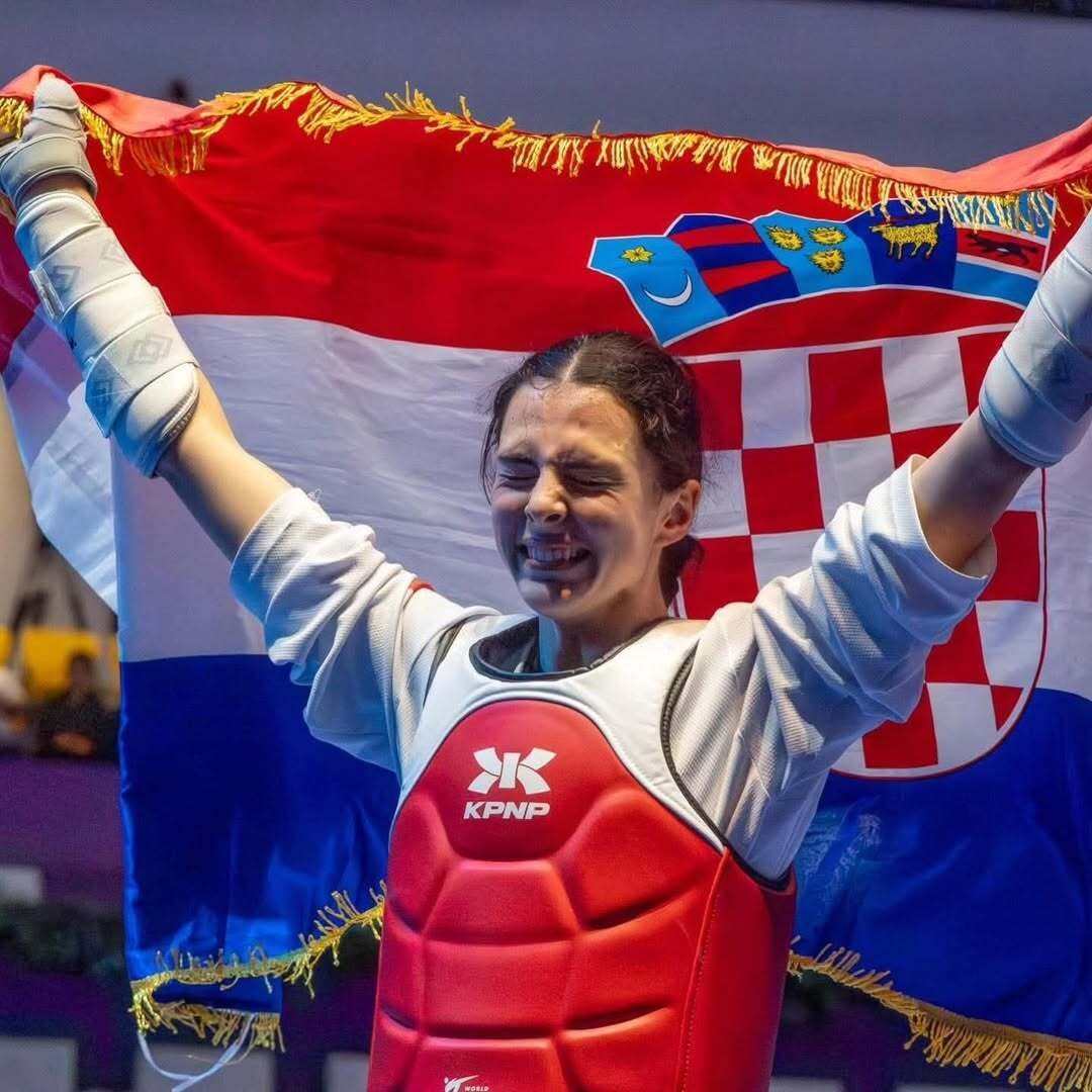 Croatia's Maja Srhoj wins gold medal at World Junior Taekwondo Championships