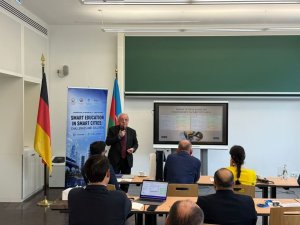 Azerbaijani, German experts discuss future of smart cities in Cottbus - PHOTO