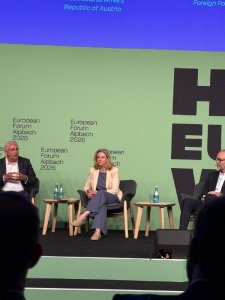 Minister Beate Meinl-Reisinger calls for more capable Europe - EXCLUSIVE (PHOTO/VIDEO)