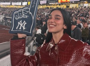Dua Lipa shares moments from New York baseball outing